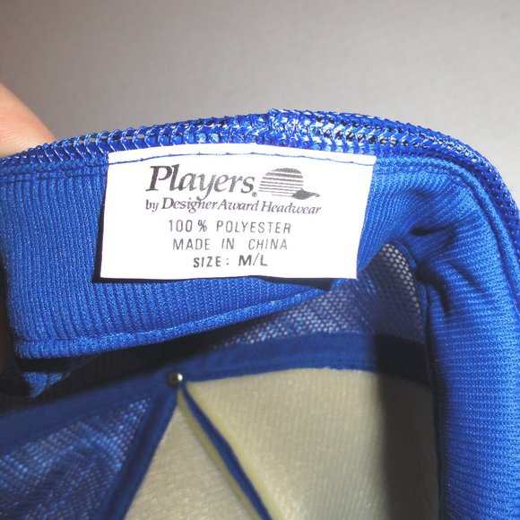 New Orleans French Quarter Vintage Mesh Snapback Adjustable Trucker Hat - Blue - Picture 4 of 4